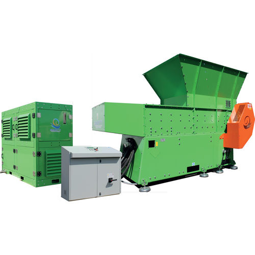 Pre-frantumatore per cavo - PMG 1200 H - Guidetti Recycling Systems - per materie plastiche / per metalli / con un cilindro dentato