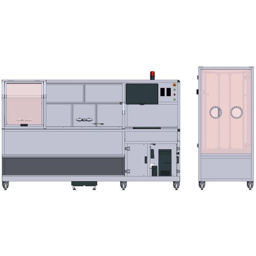 Banco di prova di pressione - BPR-SWG5010 + OPZ-HP + OPZ-SHOWER - GIUSSANI SRL - di prestazione / automatico / a vuoto