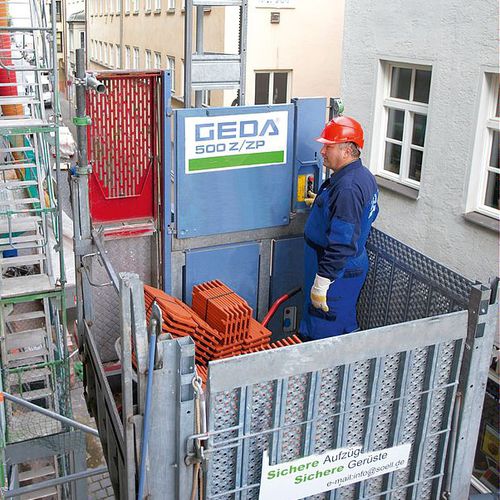 Piattaforma autosollevante monoalbero - 500 Z/ZP - GEDA GmbH