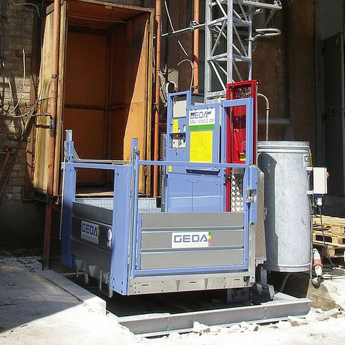 Piattaforma autosollevante monoalbero - 1200 Z/ZP - GEDA GmbH