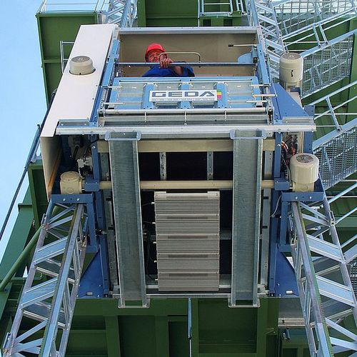Piattaforma autosollevante con doppio albero - 1500 ZP P - GEDA GmbH