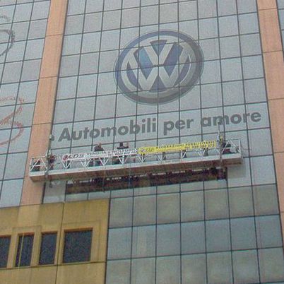 Piattaforma da lavoro - AB 650 - GEDA GmbH - sospesa / per cantiere / elettrica