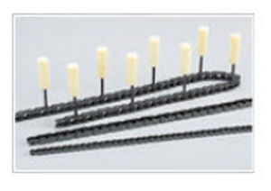 Catena di trasferimento in acciaio - D.I.D Co., Ltd. - a rulli / per stufa / per forno