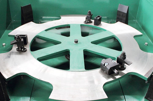 Macchina equilibratrice verticale - 97V300 - VNESHTORG-MICRON - con cuscinetti rigidi / con trasmissione a cinghia / per rotori