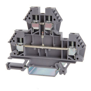 Morsetto componibile su guida DIN - 43484 - Morsettitalia - con connessione a vite / in materia plastica / a doppio stadio
