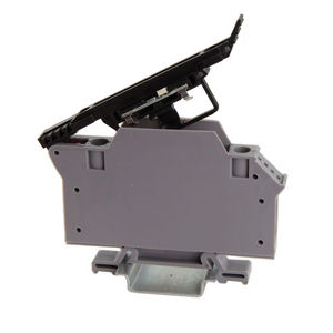 Morsetto componibile su guida DIN - 43480 H - Morsettitalia - a leva / in materia plastica / grigio