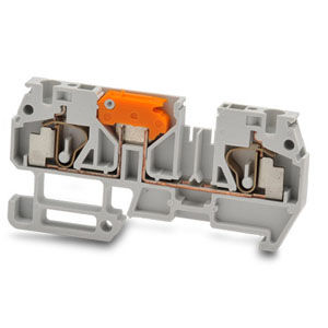 Morsetto componibile su guida DIN - 42419 - Morsettitalia - senza viti / a molla / a leva