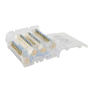 Morsetto componibile su guida DIN - 41214 - Morsettitalia - a presa / con connessione a vite