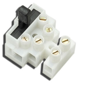 Morsetto componibile a fusibile - 503S103 - Morsettitalia - per binario elettrificato / con connessione a vite / bipolare