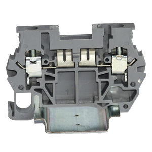 Morsetto componibile su guida DIN - 5352100 - Morsettitalia - con connessione a vite / grigio