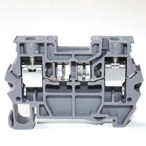 Morsetto componibile su guida DIN - 5356100 - Morsettitalia - con connessione a vite / grigio