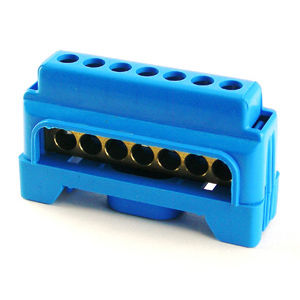 Morsetto componibile su guida DIN - 41068 series - Morsettitalia - con connessione a vite / unipolare