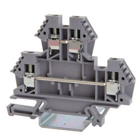 Morsetto componibile su guida DIN - 43550 series - Morsettitalia - con connessione a vite / passante