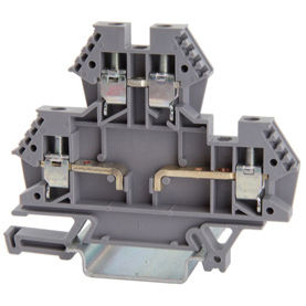 Morsetto componibile su guida DIN - 43552 - Morsettitalia - con connessione a vite / a diodo