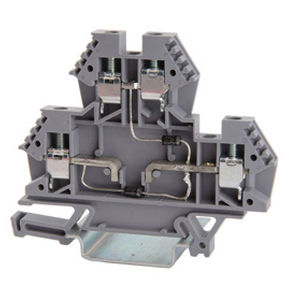 Morsetto componibile su guida DIN - 43555 - Morsettitalia - con connessione a vite / a diodo