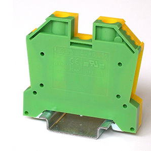 Morsetto componibile su guida DIN - 43452 - Morsettitalia - con connessione a vite / passante