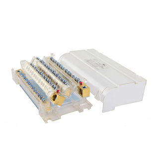 Morsetto componibile su guida DIN - 41644 - Morsettitalia - con connessione a vite