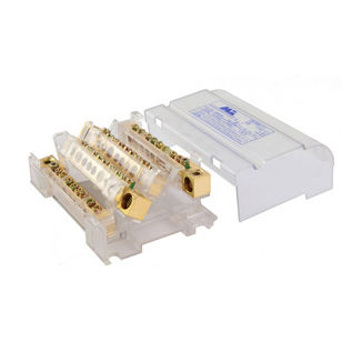 Morsetto componibile su guida DIN - 41694 - Morsettitalia - con connessione a vite