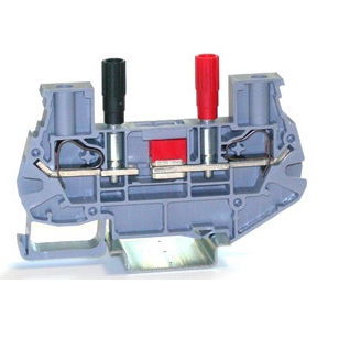 Morsetto componibile su guida DIN - 42TA600 - Morsettitalia - con connessione a vite / per test e sconnessione