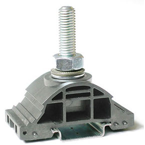 Morsetto componibile su guida DIN - 401150 - Morsettitalia - con connessione a vite / grigio / di potenza