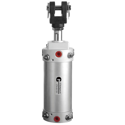 Cilindro pneumatico - CTK series - Clamptek Enterprise CO., LTD. - a doppio effetto / di bloccaggio
