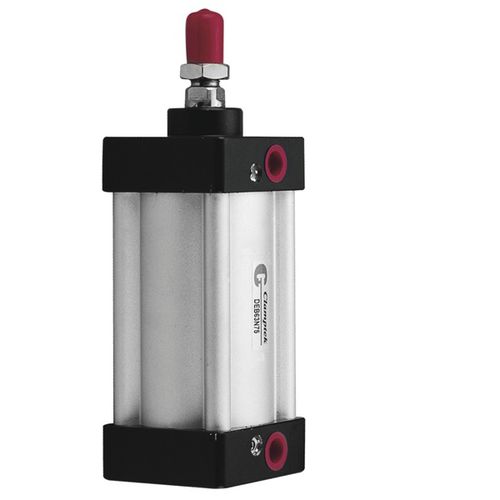 Cilindro pneumatico - DE series - Clamptek Enterprise CO., LTD. - a doppio effetto / in alluminio / in acciaio inossidabile