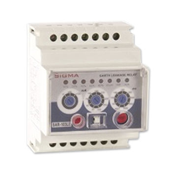 Relè di protezione con dispersione a terra - SIGMA ELEKTRIK - AC / su guida DIN