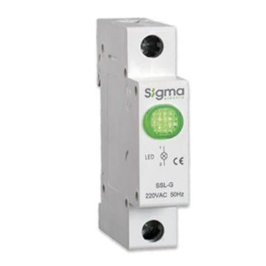 Indicatore luminoso LED - SIGMA ELEKTRIK - su guida DIN / AC/DC