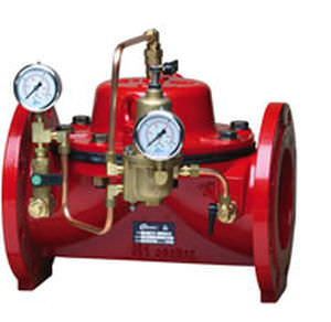 Valvola a membrana - 100PR  - Dorot Control Valves - a comando pneumatico / di riduzione di pressione / per acqua