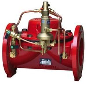 Valvola a membrana - 100FE - Dorot Control Valves - a comando pneumatico / di arresto / per acqua