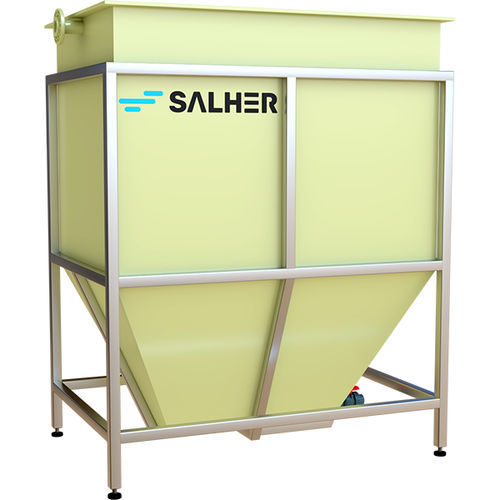 Decanter per acque reflue - DE-LA series - Salher - per il trattamento di acque reflue / lamellare / orizzontale