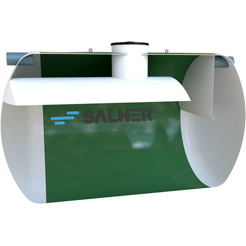 Decanter per acque reflue - CHC-IMH - Salher - per il trattamento di acque reflue / lamellare / orizzontale