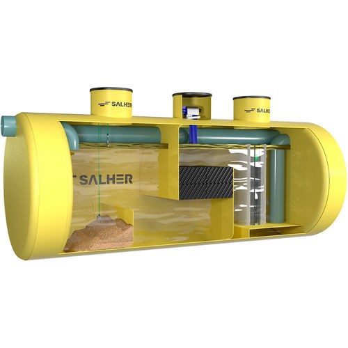 Separatore di idrocarburi - CHC-SH - Salher - a coalescenza / per trattamento di acque reflue / per trattamento di acqua