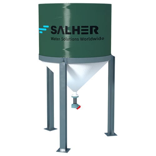 Ispessitore per impianto di trattamento delle acque reflue - CVA-E-TC series - Salher - per trattamento di fanghi