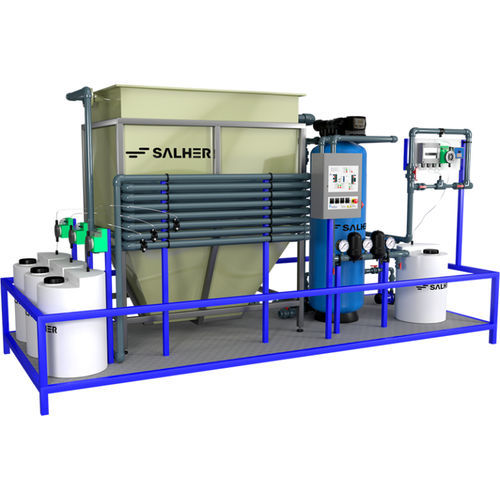 Impianto di trattamento industriale - PUR-FQLF - Salher - automatizzato / d'acqua / a quarzite