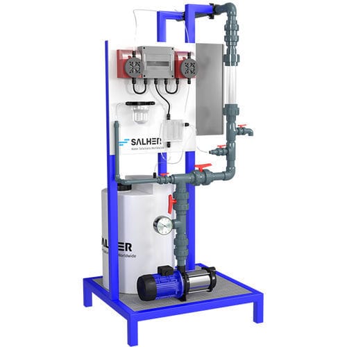 Unità di disinfezione all’ipoclorito - SAL-RX series - Salher - per trattamento di acque reflue / d'acqua / fissa