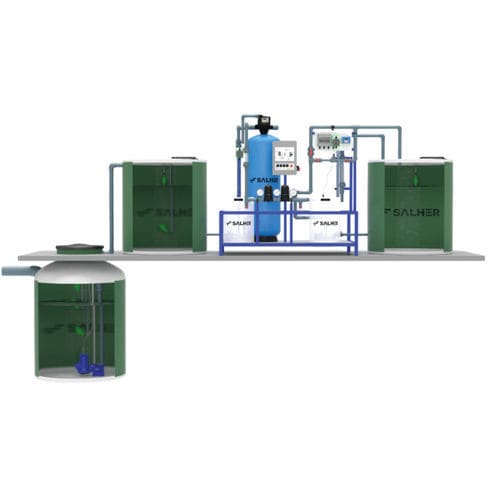 Macchina di assemblaggio automatica - GRISAL-AUT Plant - Salher - di componenti elettronici / di valvole / di filtri