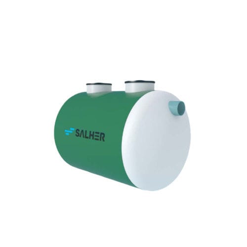 Serbatoio GRP - CHC-F - Salher - interrato / di stoccaggio / per trattamento di acque reflue