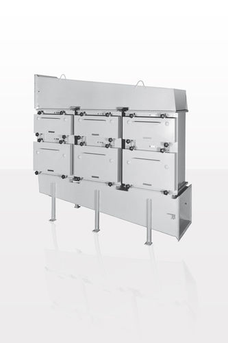 Carter per filtro a carboni attivi - NSC - MANN+HUMMEL Air Filtration - HEPA / per aria / in acciaio inossidabile