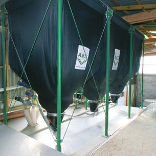 Silo flessibile - A.B.S. Silo- und Förderanlagen - per cereali / per il settore agricolo / resistente agli UV