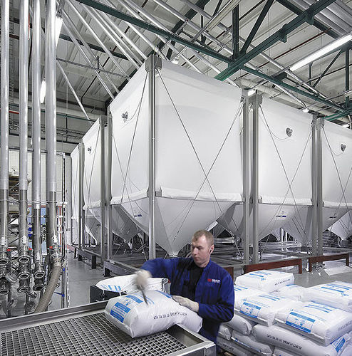 Silo flessibile - A.B.S. Silo- und Förderanlagen - per granulati / in plastica