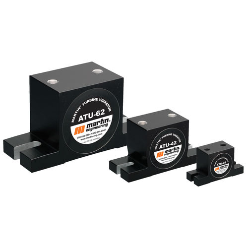 Vibratore pneumatico - ATU series - Martin Engineering - a turbina / per multiprodotti