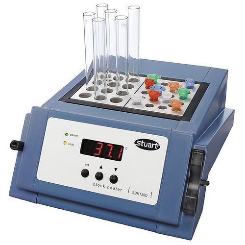 Scaldaprovette per provette da laboratorio - EW-36610-1x, EW-36610-2x - Stuart Equipment - per provette / per vaschetta di analisi / digitale