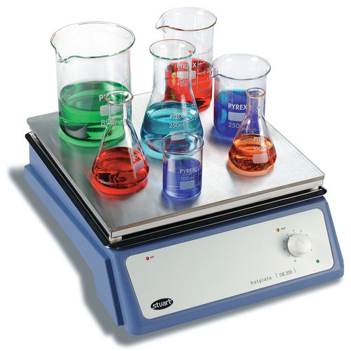 Piastra riscaldante da laboratorio - EW-04800-13, EW-04801-07 - Stuart Equipment - in ceramica / in alluminio / analogica