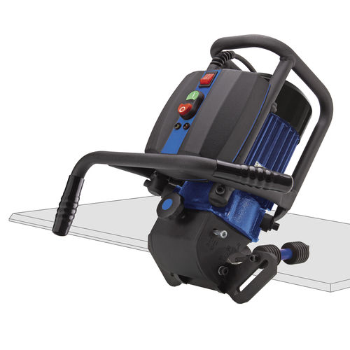 Smussatrice elettrica - SKF 25 - BDS Maschinen GmbH - Germany - portatile / di preprarazione alla saldatura / per lamiere