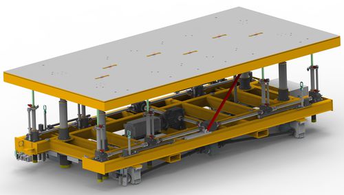 Tavola elevatrice a colonna - Enzfelder GmbH