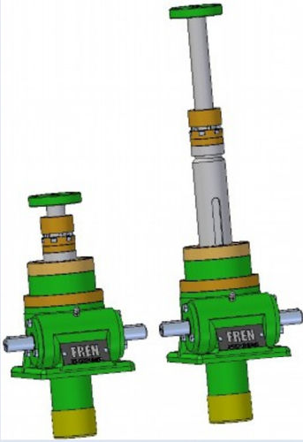 Martinetto meccanico telescopico - TSGLR - Enzfelder GmbH - in metallo