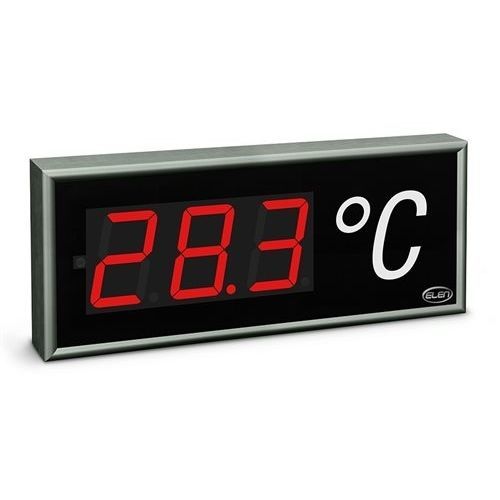 Indicatore di temperatura ambiente - CDN 100/3 T RG L20 230AC 1WIRE - ELEN, s.r.o. - a 7 segmenti / con display LED / a muro