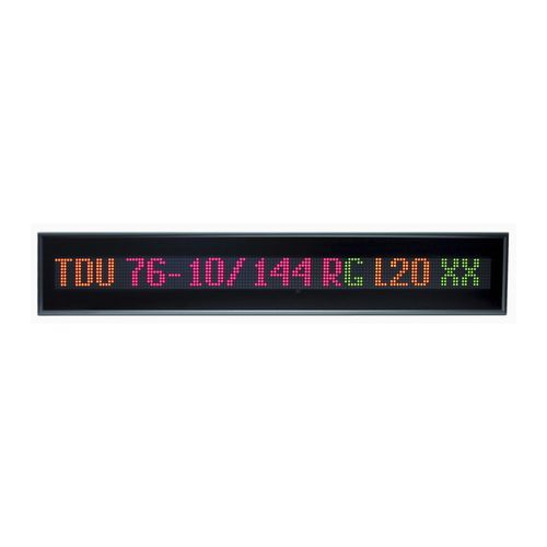 Display LED - TDU 76-16/192 RG L54 230AC - ELEN, s.r.o. - a matrice di punti / alfanumerico / a 17 segmenti