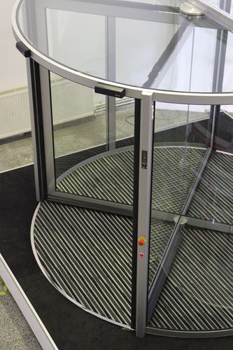 Porta automatica - 04 - FAAC SpA - girevole / vetrata / per interno